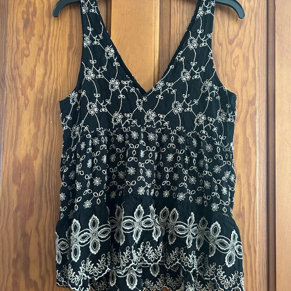 American Eagle Outfitters Black tank top blouse